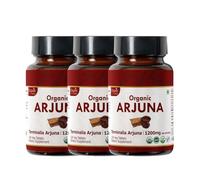 ORGANIC SPREE ARJUNA 120 Tablets | Terminalia Arjuna (Arjuna) | USDA Organic Certified | Organic and Natural 120tab (3)