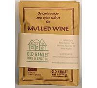 Organic Sugar and Spice Sachet for Mulled Wine - Pack of 10 (no Wine Included)