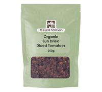 Organic Sun Dried Diced Tomatoes 250g by Manor Springs Organic