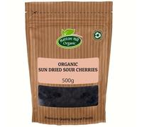 Organic Sun Dried Sour Cherries 500g by Hatton Hill Organic | Perfect for Snacking, Baking, and Cooking