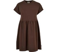 Organic t-shirt dress for women Urban Classics Empire Valance Marron 5XL