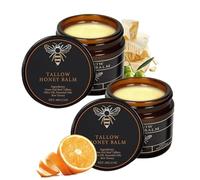 Organic Tallow and Honey Body Balm, a natural skincare moisturizer infused with essential oils, deeply hydrates, soothes dry skin, strengthens the skin barrier, and leaves skin soft and smooth. Suitab