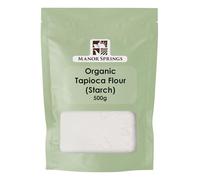 Organic Tapioca Flour (Starch) 500g by Manor Springs Organic