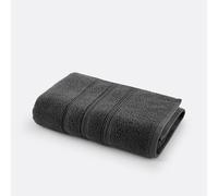 Organic Terry Cloth Bath Sheet charcoal grey