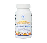 Organic Turmeric 670mg - Non-Toxic, Organic Ingredients | Made in the UK