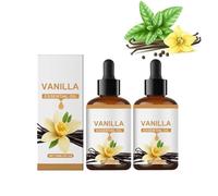 Organic Vanilla Essential Oil, Natural Organic Vanilla Essence Oil for Skin, Body and Hair, Sweet Warm Aroma, Long Lasting Perfume Oil, Essential Oil for Candles, Soaps and Aromatherapy (2)