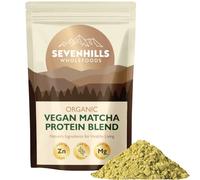 Organic Vegan Matcha Protein Blend Flax, Hemp, Pumpkin, Sunflower 420g | 100% Plant-based, High in Protein, Fibre, Magnesium & Zinc,