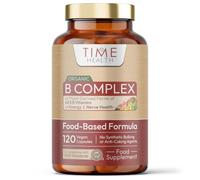 Organic Vitamin B Complex - Wholefood Plant-Based - 120 Capsules - UK Made