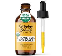 Organic Vitamin E Oil for Scars - All Natural & Vegan Skin Moisturizer 1oz - Light and Unscented Great for Scars After Surgery - Reduce Wrinkles, Anti Aging, Lighten Dark Spots - Face, Skin & All Over