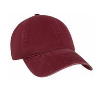 Organic washed cotton Legacy Soft cap Burgundy S /54,5-56,5 cm