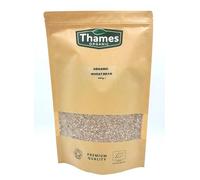 Organic Wheat Bran - No Additives, No Preservatives, Raw, Vegan, GMO Free, Certified Organic - Perfect for Baking and Adding to Smoothies - Thames Organic 600g