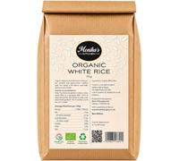 Organic White Rice 1kg - Premium Quality European Rice - GMO & Gluten Free