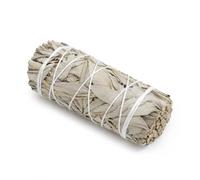 Organic White Sage Smudge Stick 10cm - Single Hand Wrapped Sage Bundle for Cleansing Rituals, Meditation, Yoga, Home Fragrance, New Home Gift & Spiritual Self Care