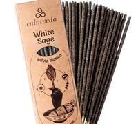 Organic White Sage Smudge Sticks - with Real Leaves 24+ Thick Sage Sticks