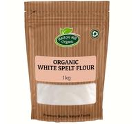 Organic White Spelt Flour 1kg by Hatton Hill Organic | A Nutritious, Ancient Grain for Modern Baking