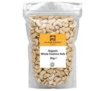 Organic Whole Cashew Nuts 2kg by Manor Springs Organic