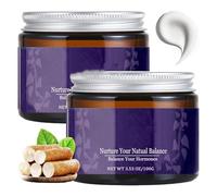 Organic Wild Yam Cream for Menopause, Red Clover St. Germain Berries, Natural Women's Wild Yam Cream for Balancing Hormones Natural Ingredients, Nourishing and Moisturizing