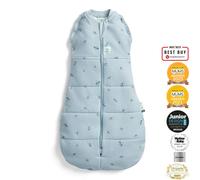 Organic Winter Cocoon Swaddle Sleeping Bag - Blue Dragonflies - 2.5 TOG - 00-03M