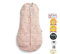 Organic Winter Cocoon Swaddle Sleeping Bag - 2.5 TOG Daisy ergoPouch Light Pink 0-3 m