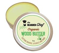 Organic Wood Butter - 5 oz. - Butcher Blocks, Cutting Boards, and Utensils - The Bearded Chef - Veteran Owned