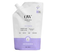 Organic Works Lavender Hand & Body Lotion 500ml-24hr Intense Hydrating Moisturiser for Dry to Extra Dry, Acne,Eczema-Prone Skin- Geranium Oil, Aloe vera & Shea butter,Sensitive Skin Safe