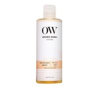 Organic Works Moisture Boost Shampoo - Enriched with Vitamin E, Coconut, Bamboo & Aloe Vera - Nourishes Scalp, Strengthens Roots & Tames Frizz - 300ml