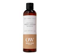 Organic Works Natural Sweet Almond Oil 250ml - 100% Pure Cold Pressed - Lightweight, Deep Moisturising Oil for Skin, Hair, Nails & Massage - Suitable for All Skin Types - Vegan, Cruelty Free