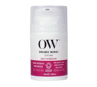 Organic Works Super Intensive Moisturiser 50ml, Organic, 100% Vegan, Cruelty Free with Cocoa Butter, Shea Butters, Grape Seed Oil, and Jojoba Oil