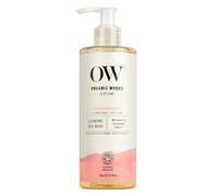 Organic Works 99% Natural Face Cleanser Wash | 300ml/10oz | Tested For Sensitive Skins | 100% Vegan | 100% Cruelty Free | Enriched with Rose Geranium Flower & Aloe Vera