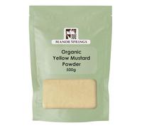 Organic Yellow Mustard Powder 500g by Manor Springs Organic
