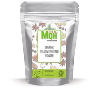 ORGANIC Yellow Mustard POWDER Premium Quality! Soil Association Certified (250g)