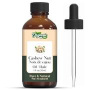 Organic Zing Cashew Nut (Anacardium Occidentale) Oil | Pure & Natural Carrier Oil for Skincare, Hair Care and Massage - 30ml/1.01fl oz
