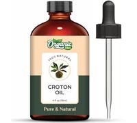 Organic Zing Croton (Codiaeum Variegatum) Oil | Pure & Natural Essential Oil for Skincare, Hair Care & Massage- 30ml/1.01fl oz