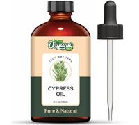 Organic Zing Cypress (Cupressus) Oil | Pure & Natural Essential Oil for Skincare, Aroma and Diffusers - 118ml/3.99fl oz