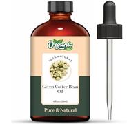 Organic Zing Green Coffee Bean (Coffea Arabica.) Oil | Pure & Natural Carrier Oil for Skincare, Hair Care & Massage - 118ml/3.99fl oz