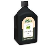 Organic Zing Green Coffee Bean Oil 1000 ml (33.8 fl oz) - Lightweight Botanical Oil for Skincare, Serums & DIY Formulations