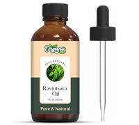 Organic Zing Ravintsara (Cinnamomum camphora) Oil |Pure & Natural Essential Oil for Aroma, Skincare & Massage- 30ml/1.01fl oz