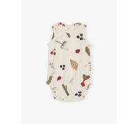 Organic Zoo Organic Zoo Grow and Gather Sleeveless Cotton-Jersey Bodysuit 0-12 Months Multi 6-12 Months