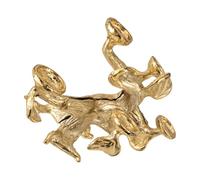 Organically Branching Decorative Knob Intricate Decorative Knobs Reflective Home Décor Highlight for Display Covers, Luxe Interiors, Cabinets, Gold
