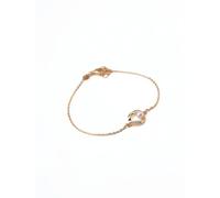 Organically Shaped Pavé Circle & Cultured Pearl Bracelet - female - Pandora - Bracelets - Yellow - ONE SIZE - Accessories ONE SIZE