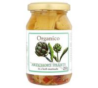 Organico Artichoke Hearts Organic in Oil 250 g (Pack of 2)