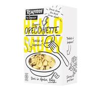Organico Organic Orecchiette Pasta - Italian Slow-Dried Durum Wheat Pasta, Bronze-Cut, Vegan, No Preservatives, Perfect for Cream Sauce, Pasta Bake, Al Dente Texture, 500g