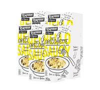 Organico Organic Orecchiette Pasta - Italian Slow-Dried Durum Wheat Pasta, Bronze-Cut, Vegan, No Preservatives, Perfect for Cream Sauce, Pasta Bake, Al Dente Texture, 500g (Pack of 6)
