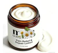 Organics Pain Relief & Repair Lotion, Organics Cream for Neuropathy Support, Soothing Herbal Blend with Arnica Montana, Chamomile, Helichrysum Oil, Shea Butte, Plant-Based, Fast Absorbing Skin Calm