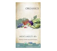 Organics Whole Food Multivitamin 40 +, Well-Being Certified, Non-GMO, Vegan 120 Tablets