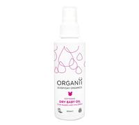ORGANii Everyday Organics Softening Dry Baby Oil for Babies and Childr