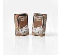ORGANIKA GARDEN Vietnamese Coffee - 4 Unique Flavors for Instant (Coconut, Sea Salt, Traditional Milk, Durian); Premium Roast Ground Coffee (Milk, Pack 2)