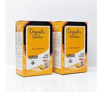 ORGANIKA GARDEN Vietnamese Coffee - 4 Unique Flavors for Instant (Coconut, Sea Salt, Traditional Milk, Durian); Premium Roast Ground Coffee (Durian, Pack 2)