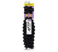 Organique Mastermix Shake-N-Go Human Hair Braids - Deep Bulk 18" (Color:1B OFF BLACK)