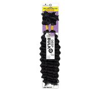 Organique Mastermix Shake-N-Go Human Hair Braids - Deep Bulk 22" (Color:1B OFF BLACK)